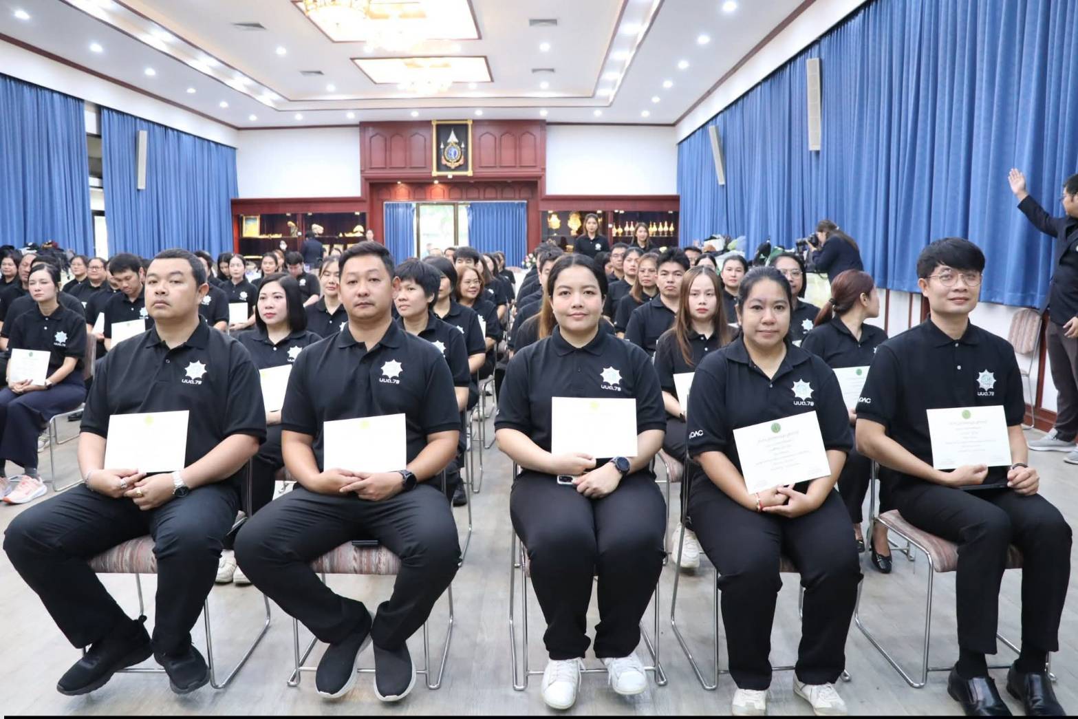 title - ปลัดกระทรวงเกษตรและสหกรณ์ เป็นประธานในพิธีปิดการฝึกอบรมฯ และมอบประกาศนียบัตรแก่ผู้ผ่านการฝึกอบรมหลักสูตร นักบริหารการพัฒนาการเกษตรและสหกรณ์ ระดับต้น รุ่นที่ 78 ณ หอประชุมหม่อมราชวงศ์หญิงรสลิน คัคณางค์ ศูนย์ส่งเสริมและพัฒนาอาชีพเสริมนอกภาคการเกษตร